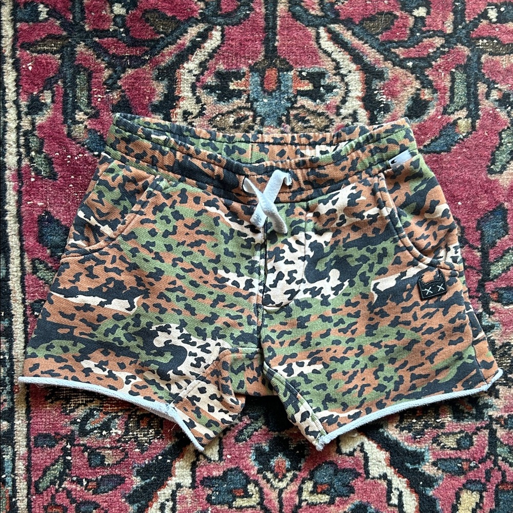 Munsterkids Leopard Camo Shorts 4Y